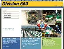 Tablet Screenshot of division660.ca